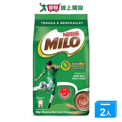 雀巢美祿經典原味巧克力麥芽飲品900g【兩入組】【愛買】