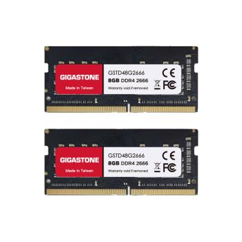 Gigastone DDR4 2666MHz 16GB 筆記型記憶體單入(NB專用)|Gigastone 立
