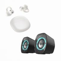 【EDIFIER】 G1000 II  2.0電競遊戲喇叭+Comfo Q 開放式耳夾藍牙耳機