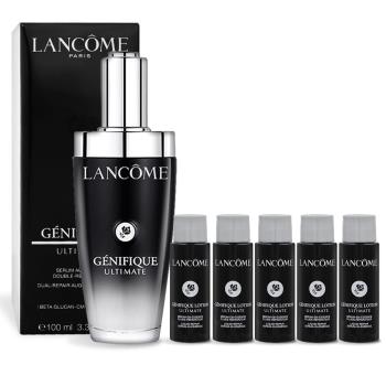 LANCOME 蘭蔻 超極限肌因賦活露(100ml)送小黑水(50ml)-國際航空版