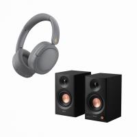 【EDIFIER】W800BT PRO 無線降噪耳罩耳機+ MR3 2.0專業監聽喇叭