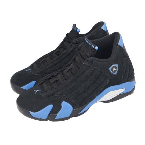 Nike 籃球鞋 Air Jordan 14 Retro 男鞋 黑 藍 喬丹 AJ14 487471-007