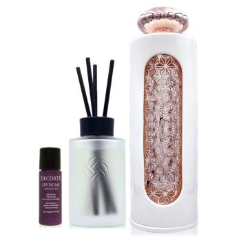 COSME DECORTE黛珂 超微導全能修護精粹6ml + 玫瑰鈴蘭室內擴香100ml含設計師陶瓷裝飾容器(贈品標) - 正統公司貨
