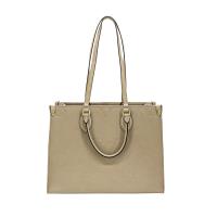 Louis Vuitton 展示品 OnTheGo MM 壓花牛皮手提肩背二用包(M45607-米)