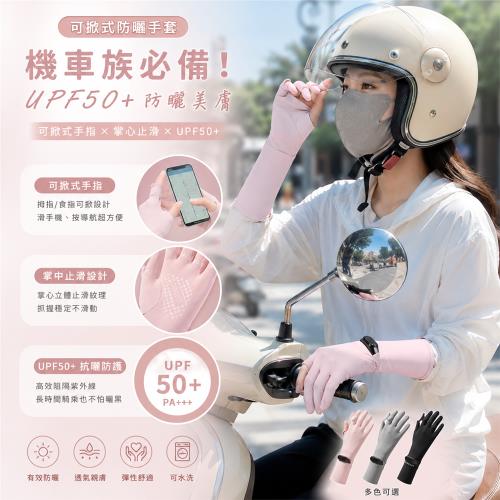 KISSDIAMOND 買一送一。涼感防曬觸控手錶孔騎行手套(KDG-S26)