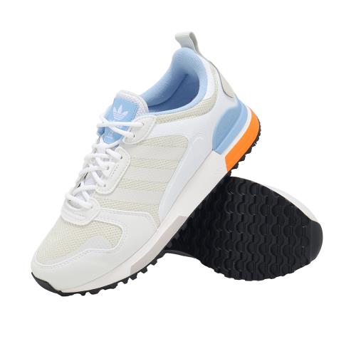 adidas 愛迪達休閒鞋ZX 700 HD J 大童女鞋白藍復古拼接運動鞋HP8872
