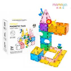 mamayo】SnapLock™益智卡扣式磁力片/雪花片積木/教具/建構式玩具(標準 mamayo】SnapLock™益智卡扣式磁力片/雪花片積木/教具/建構式玩具(標準