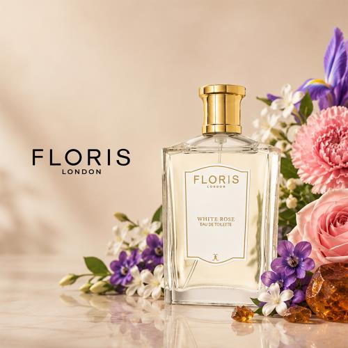 Floris White Rose 清冽玫瑰淡香水(100ml) -專櫃公司貨|FLORIS|ETMall