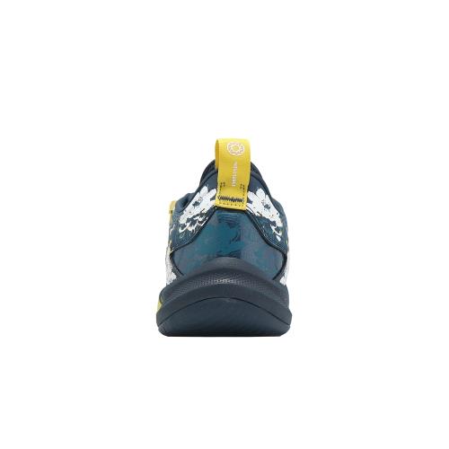 Asics 亞瑟士籃球鞋Nova Surge Low 2 男鞋藍黃蓮花回彈緩震1061A058400