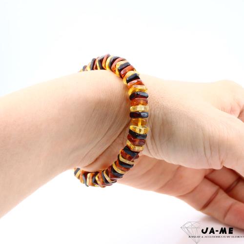 JA-ME】天然琥珀多寶方塊手串7-8mm|手鍊|ETMall東森購物網