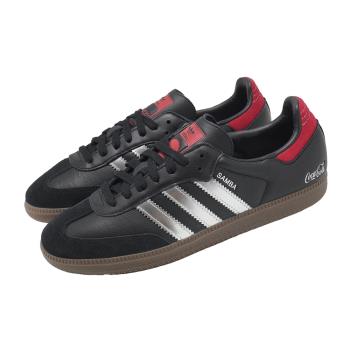 adidas 愛迪達 休閒鞋 Samba OG Coca Cola 男鞋 女鞋 黑 可口可樂 聯名 德訓鞋 KH6880