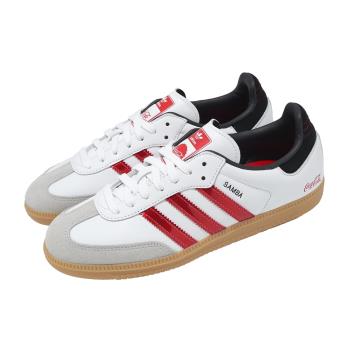 adidas 愛迪達 休閒鞋 Samba OG Coca Cola 男鞋 女鞋 白 可口可樂 聯名 德訓鞋 KH6879