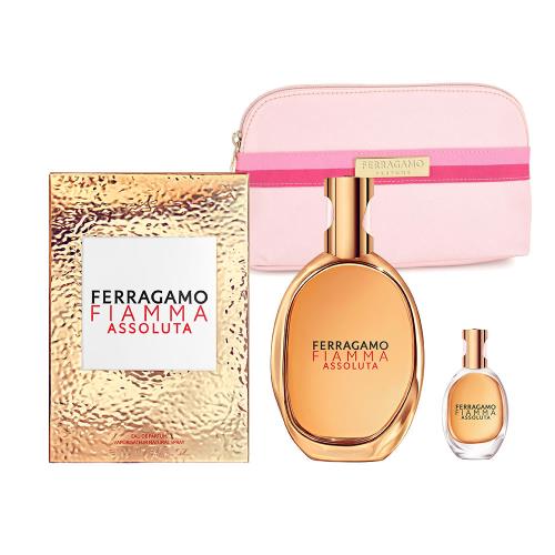 FERRAGAMO】純粹熾焰女性淡香精100ml(贈化妝包+同款小香6ml乙瓶