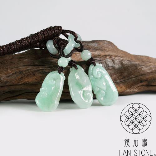 アクセサリー 【天然翡翠 飄花小葫蘆ペンダント】