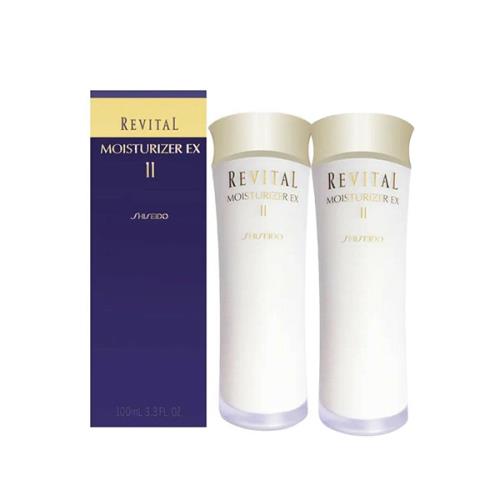 SHISEIDO 資生堂REVITAL莉薇特麗全效乳液EX-II滋潤型-會員禮100ml x 2