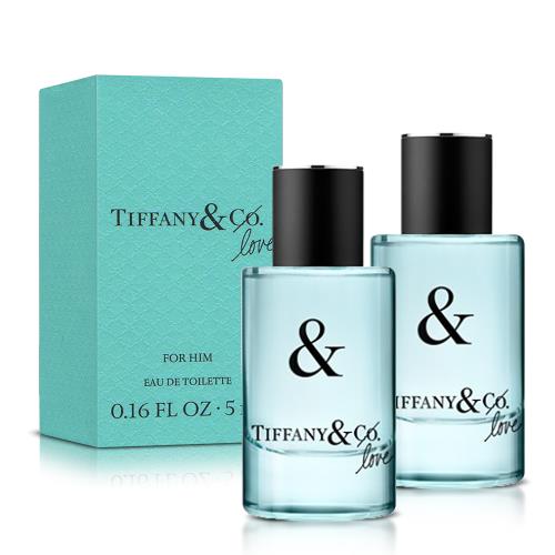 Tiffany&Co Tiffany&Love 愛語男性淡香水小香(5ml)X2入|Tiffany ＆ Co