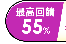 最高回饋