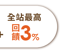 全站最高回饋
