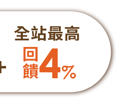 全站最高回饋