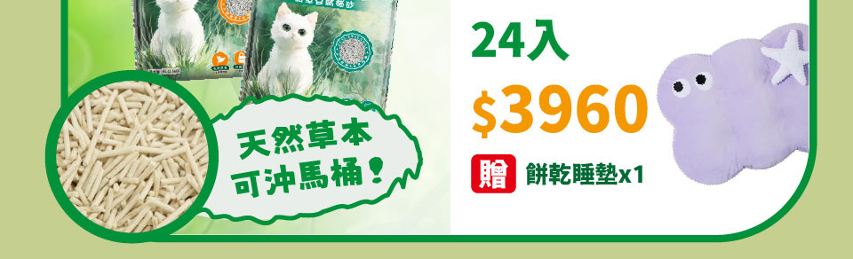 貓砂24入