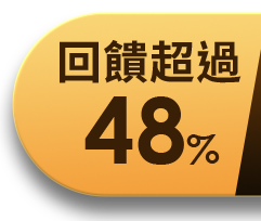 回饋超過