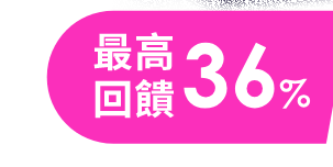 最高回饋