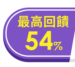 最高回饋