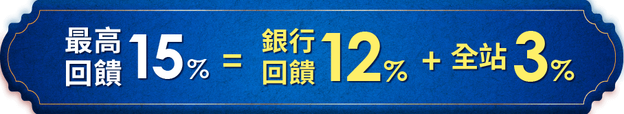 銀行回饋超優惠