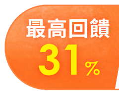 最高回饋