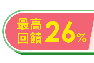 最高回饋
