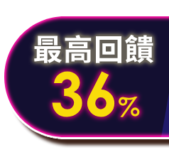 最高回饋