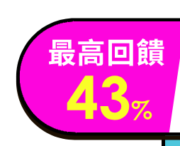最高回饋