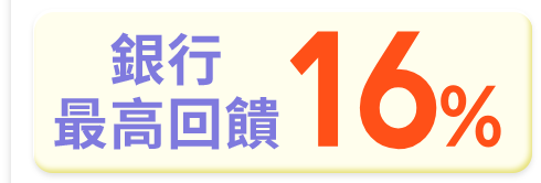 銀行最高回饋