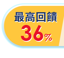 最高回饋