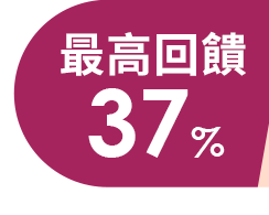 最高回饋