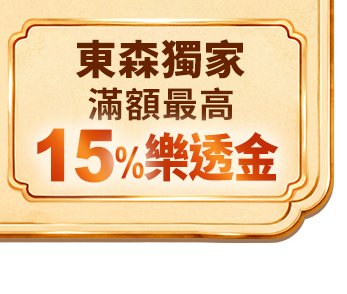 東森獨家滿額最高15%樂透金