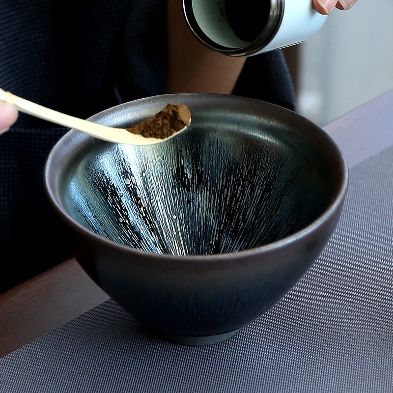 宋代點茶建盞兔毫盞大號盞托茶百戲斗茶盞油滴百花茶碗知否夢華錄|建盞